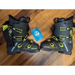 Lange SX 100 Ski Boots, Mondo 265 US Men's 8.5-9
